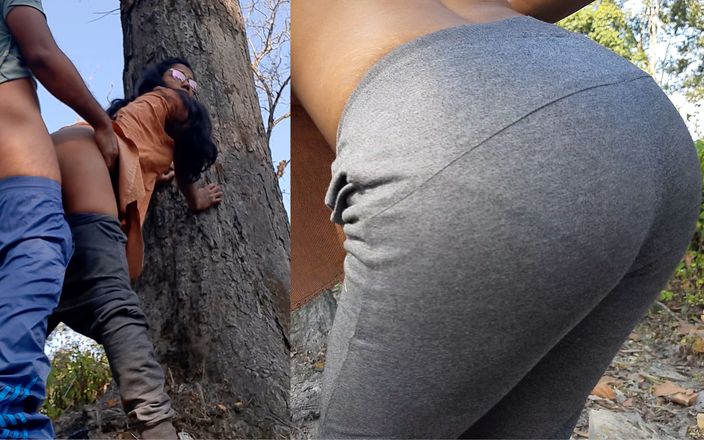 Indian Girl Fucked at Deep Forest - Indian Desi Porn at Outdoor