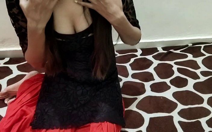 Indian Girlfriend Seducing Boyfriend to Fuck Her, Teenage GF Sneaks Her Boyfriend Into Her Room to Fuck, Hard Sex, Saara