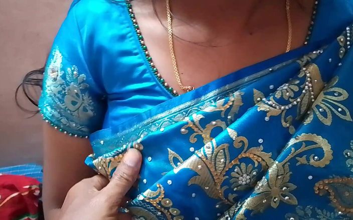 Indian Housewife Having Sex with Her Husband Wearing Saree