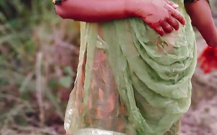 Indian Sasur Ji with Her Friend Rani Fucking Outdoor Hindi Talking