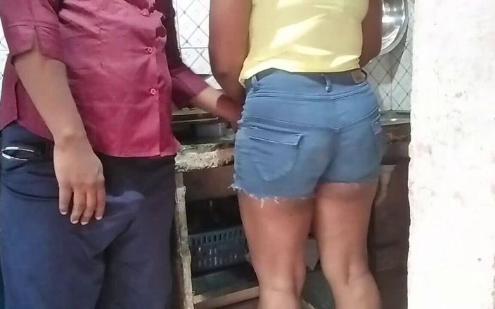 Indian Step Father-in-law Fucks Daughter-in-law While Cooking