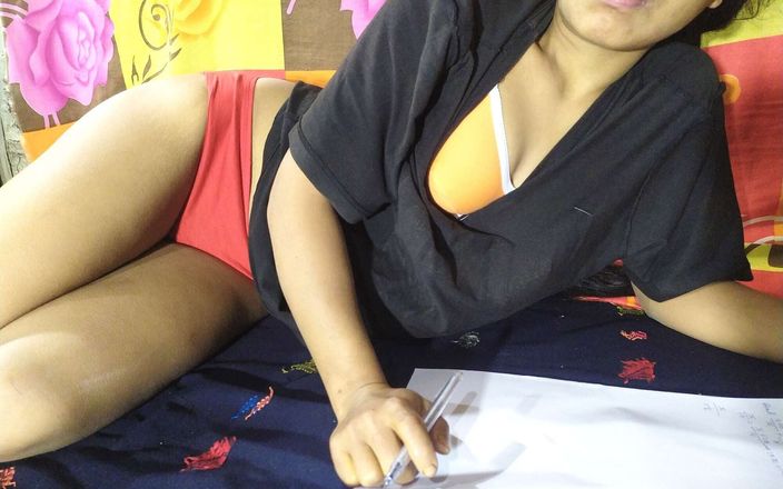 Indian Stepbrother Fuck His Stepsister While She Was Reading at Her Room