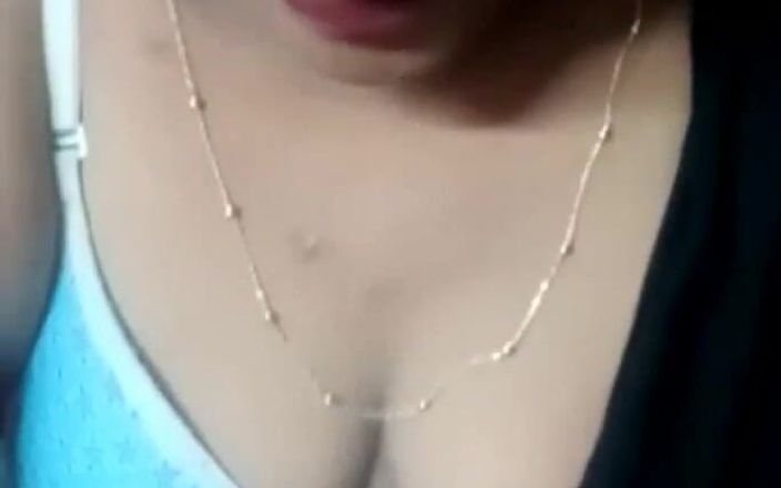 Indian Stepmom in Her Blue Bra