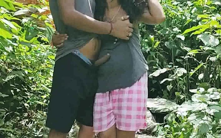 Indian Village Step Sister Jangel Me Mangal Outdoor Sex