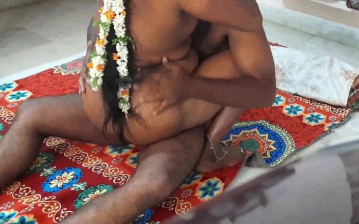 Indian wife first time fucking with hot blowjob