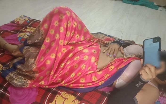 Indian Wife Was Blown by Watching Blue Film, Pani Pani Husband Came and Wife Immediately