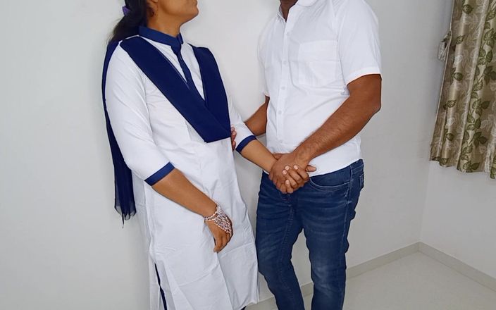 Komal Gets Pussy Fucked with Her Boyfriend After Missing Class at College