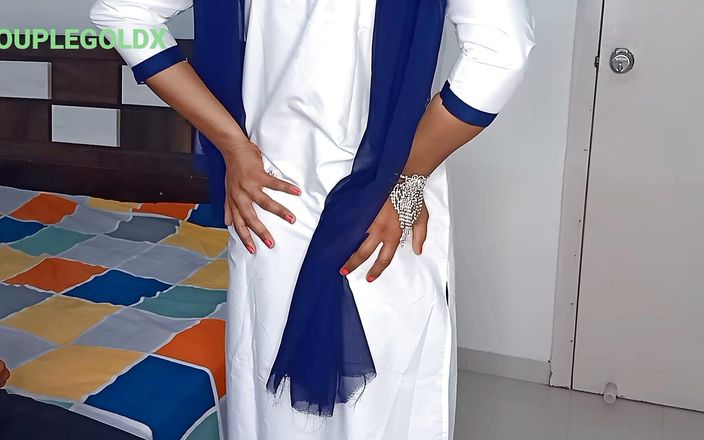 Komal Was Beaten Hard on the Ass by the Teacher and Then the Step Brother Hit Her with an Ice Cube.