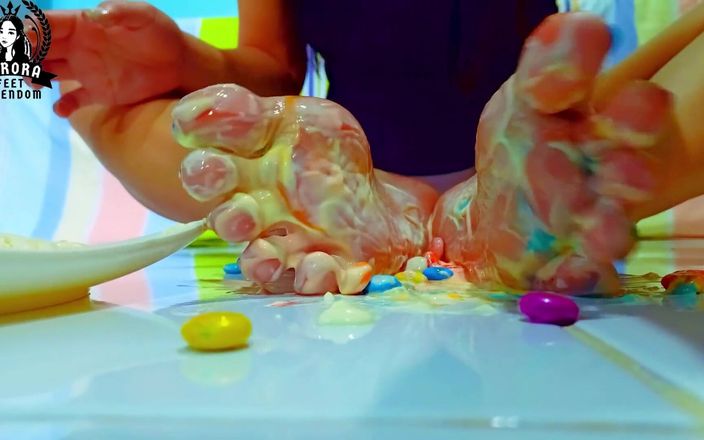 Lick My Messy Soles Clean!