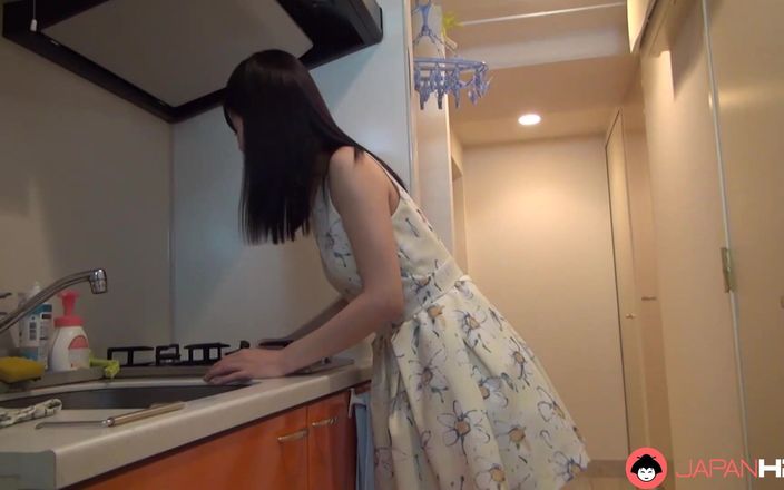 Mai Araki and Boyfriend Get Naked While Cleaning the House