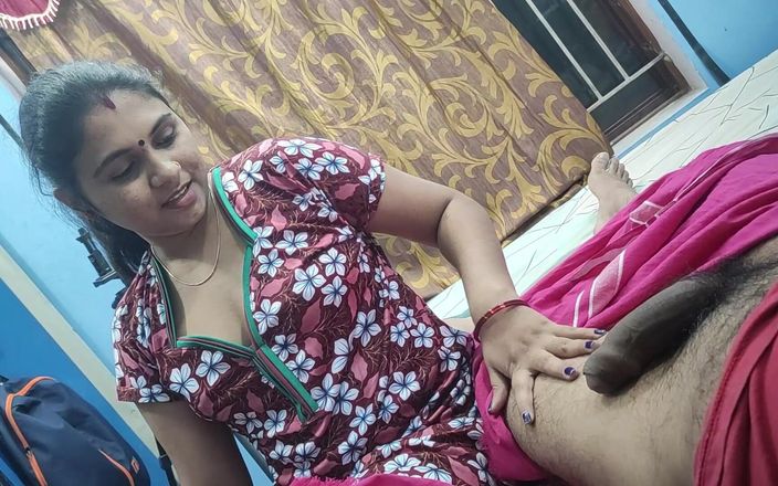 Malayali Step Mam Hot Talk and Sex with Son in Low, Step Mom and Son in Law Hot Sex in Nighty, Step Mom Blow Job with Step Son