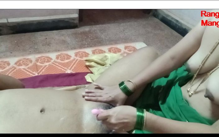 Mumbai Marathi Bhabhi Give Hand Job and Shaving Service to Her Neighbour Part 1