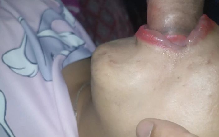 My Boyfriend Fuck My Mouth Very Hard with Cock