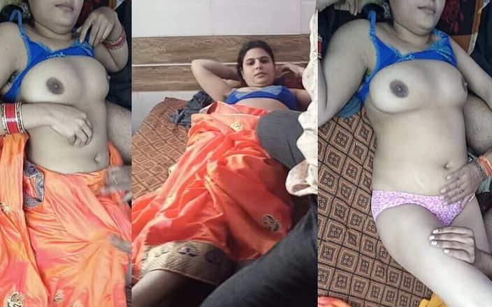 Newly Married Hot Indian Wife Enjoy Sex with His Husband in Hindi Voice