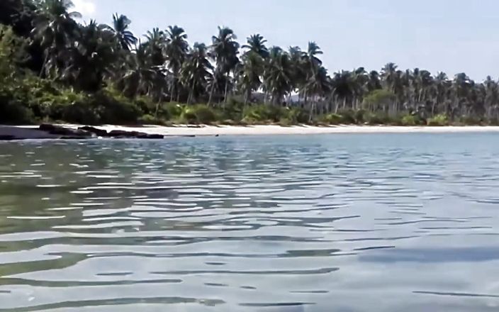 Our Nudist Moments.. My Filipina Nudist Wife Enjoying Nude Island Hopping