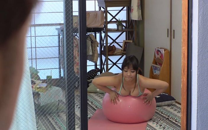 Peering Into the Room Across the Hall at the Big-breasted Beauties Getting Dressed. Part 3