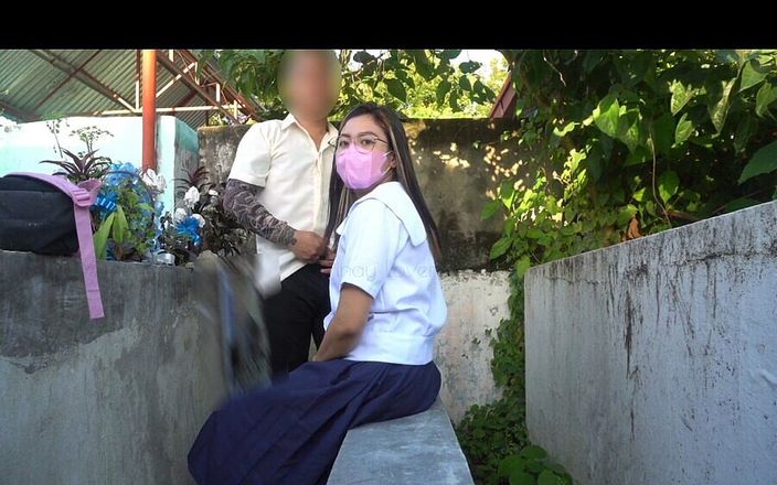 Pinay Student and Pinoy Teacher Viral Risky Sex in Cemetery