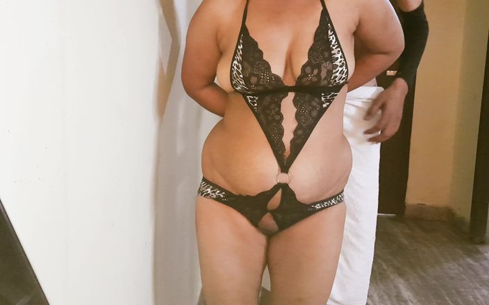 Pooja Bhabhi in Sexy Dress Fucked Very Hard with Her Dever