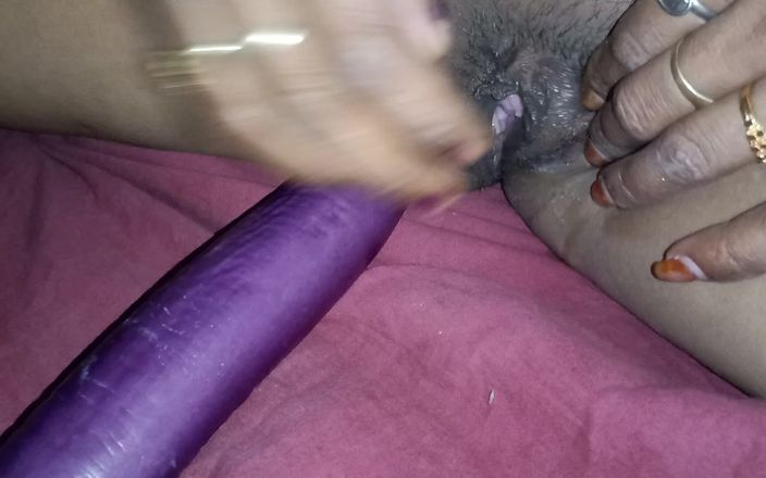 POV: Indian Village Homemade Housewife Big Baigan Hard Masturbation Desi Sex Toy Brinjal Hard Sex Video