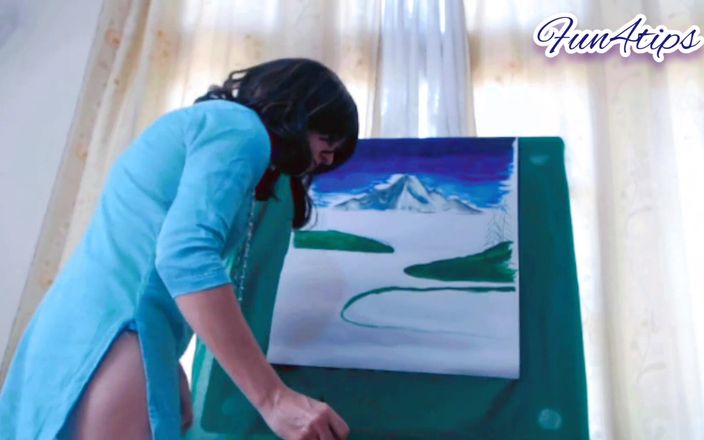 Quick Art with Lovense Inside Pussy