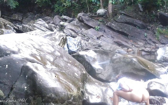 Random Stranger Fucks My Pussy on the Falls