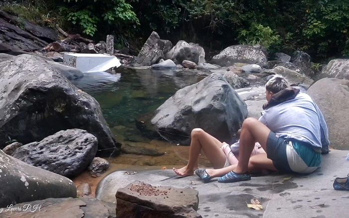 Risky Sex on Falls Random Stranger Hard Fucks My Pussy