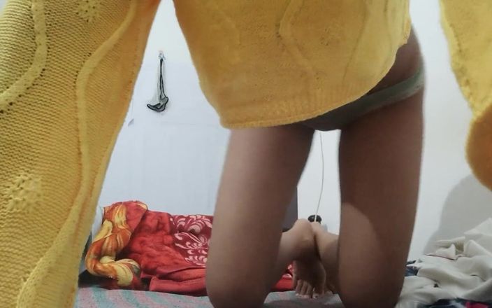 Sexy Girl Taking a Bat