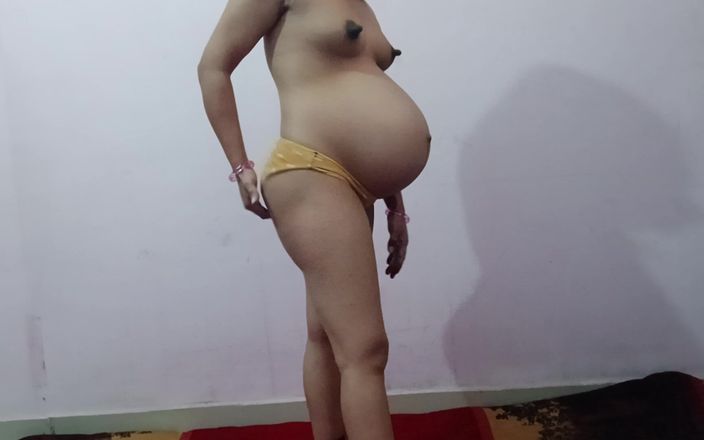 Sexy Village Pregnant Pussy Open