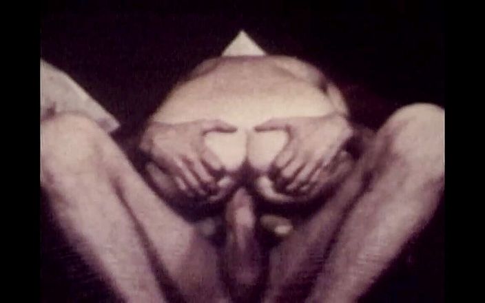 She rides a big wild vintage cock!