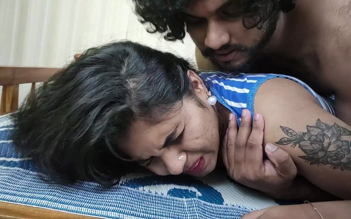 Shimmy and Mini Skirt Hot Boobs Press with Sex by Vaishnavy and Sharun Raj, Hot Boobs Show with Hard Boobs Pressing, Hot Cleavag