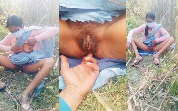 Sister-in-law Went to the Field and Put Her Finger in the Hole.