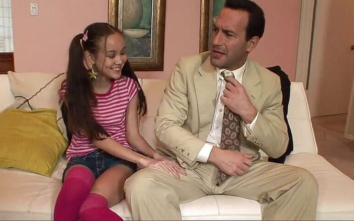 Skinny teen gets fucked by her professor