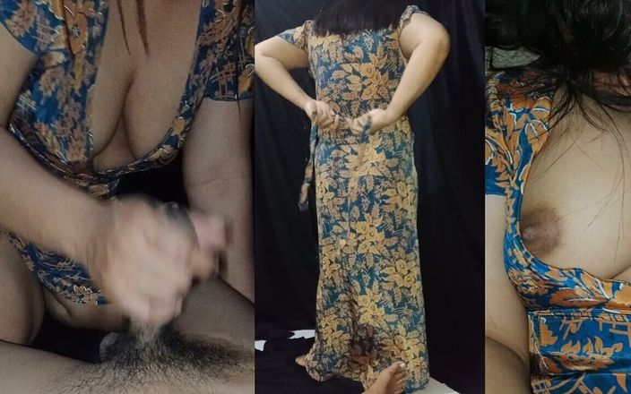 Squirting Her Pussy Swinging with Her Kimono Feels Sexy