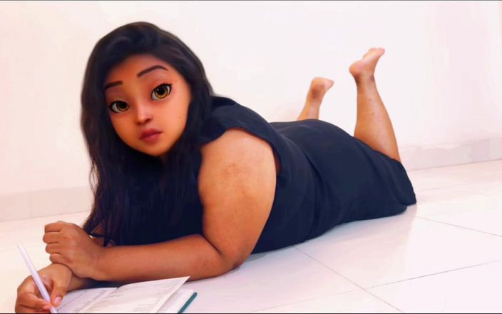 StepBrother left stepsister while reading book