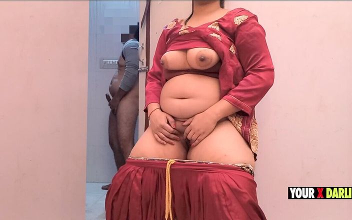Stepmom Masturbate Front of His Stepson When He Was Also Masturbating in the Bathroom