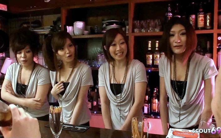 Swinger Sex Orgy with Petite Asian Teens in Japanese Club