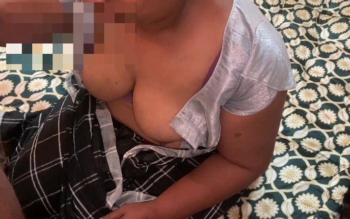 Tamil Aunty Sucking Neighbour Boys Dick and Getting Fucked in Doggy Style