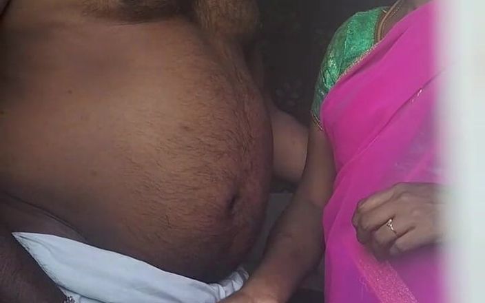 Tamil Half Saree Cuddling in Erotic