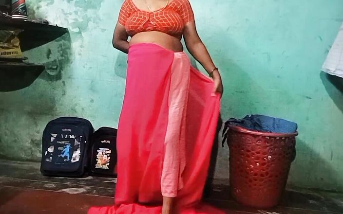 Tamil Priyanka Stepaunty Saree Changing