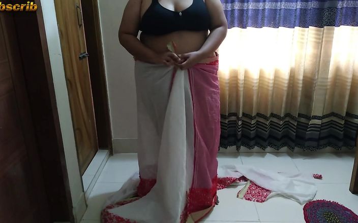 Tamil Sexy Widow Fucked by a Guy While Wearing Saree - Hindi Audio