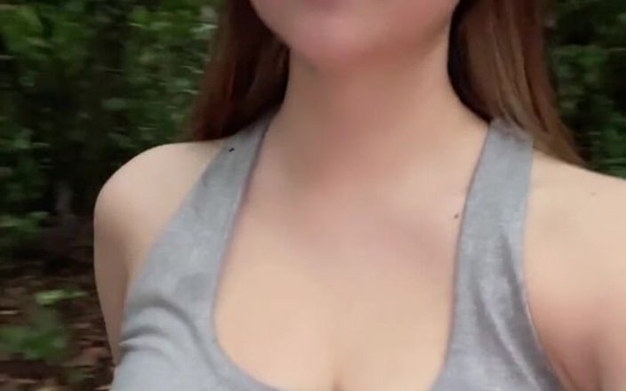 Touching Boobs in the Nature