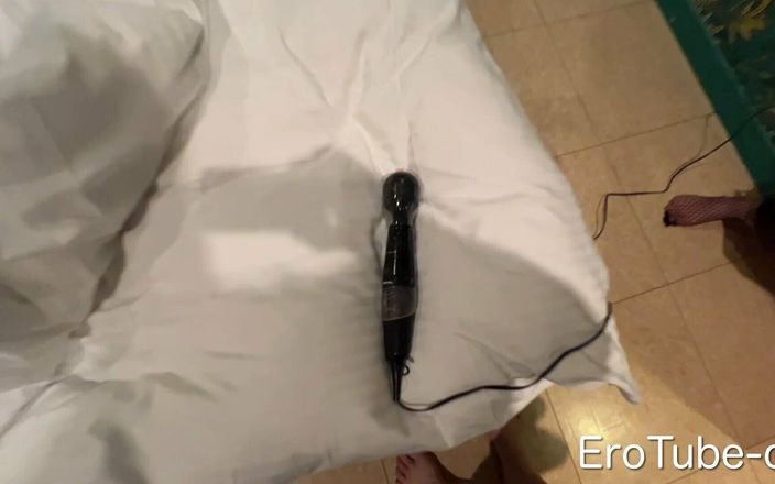 Uncensored Japanese Beauty Masochist Slave Training Blindfolded Muzzle Net Tights Slender Electric Massager Rotor Sm Bon