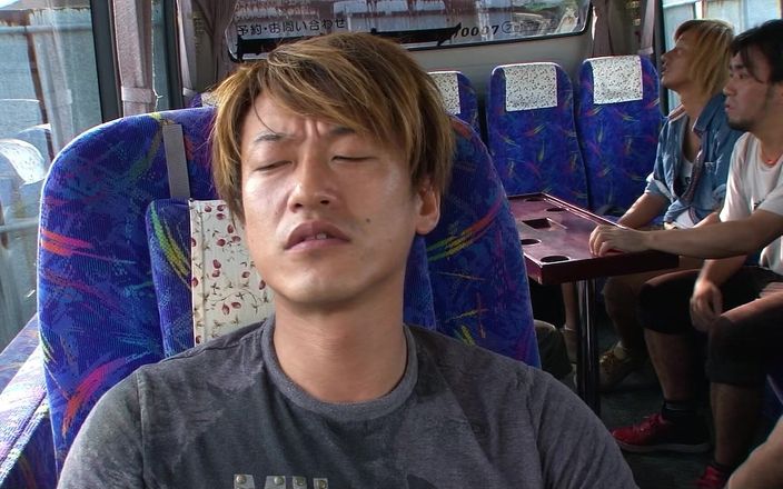 Uncensored JAV Bus Gangbang Sex for Skinny Teen with Multiple Creampies and Facials in Japan