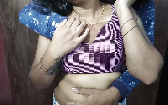 Vaishnavy and Sharun Raj Saree Hot Ass Kiss Romance Part 3, Saree Ass Kiss Romance, Lip Lock Love, Hot Lip Lock My Mallu Couple