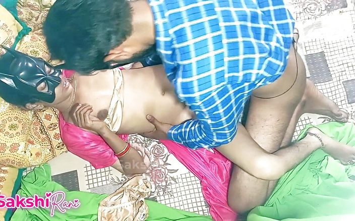 Valentine Day Special - Silky Pink Nighty, Sakshi Bhabhi Fucking with Her Dever Hindi Sex