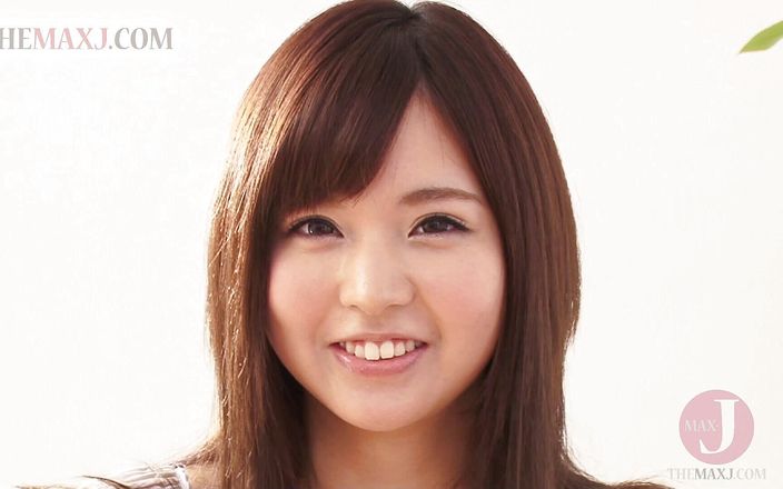 Very cute first time undressing of a pretty girl with a fresh smile on her face.