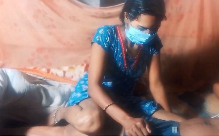 Village Bhabhi Fucking Her Man at Night