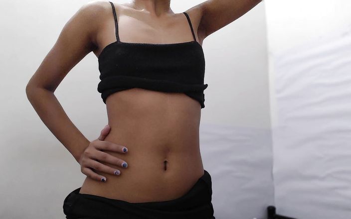 Village Girl Nisha Squinting by Herself She Want Big Dick