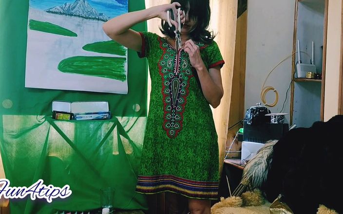 Wow, She Tear Her Dress And Get Naked