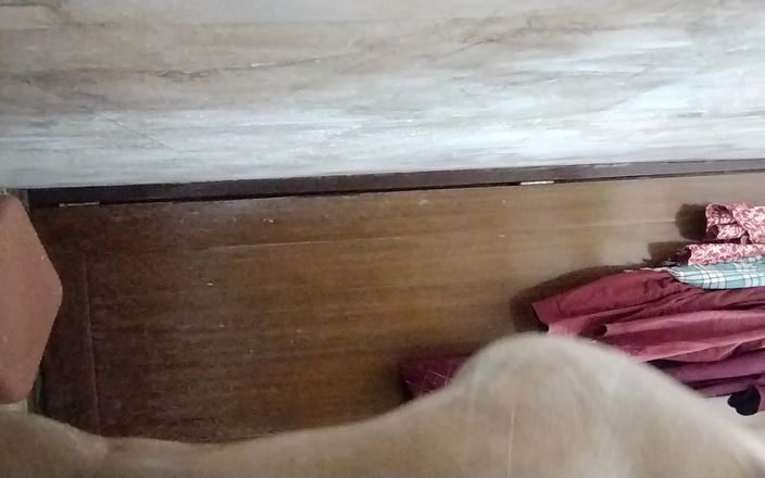 Young Hot Maid Bathing at Home